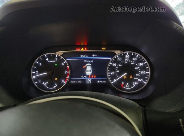 3N1AB8CV3MY325051 2021 NISSAN SENTRA White Սարքավորումների վահանակի տեսք