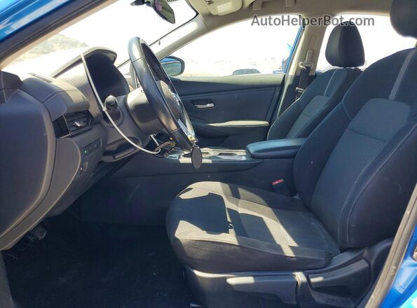 3N1AB8CV3PY247648 2023 NISSAN SENTRA Blue წინა სალონის ხედი