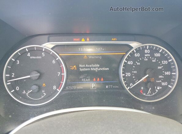 3N1AB8CV3PY247648 2023 NISSAN SENTRA Blue ხელსაწყოთა პანელის ხედი