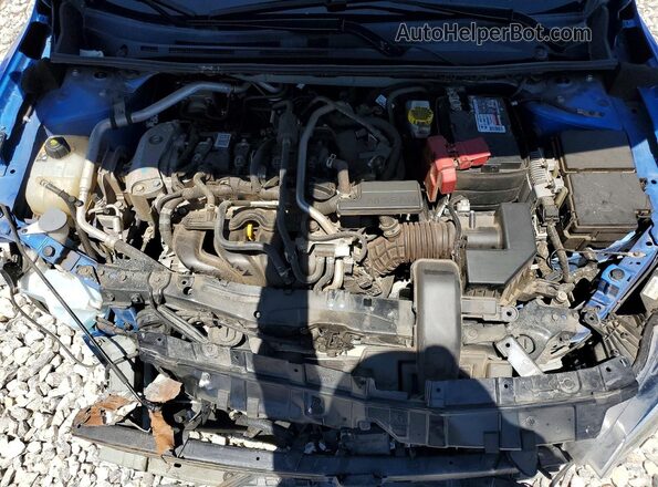 3N1AB8CV3PY247648 2023 NISSAN SENTRA Blue უკანა სალონის ხედი