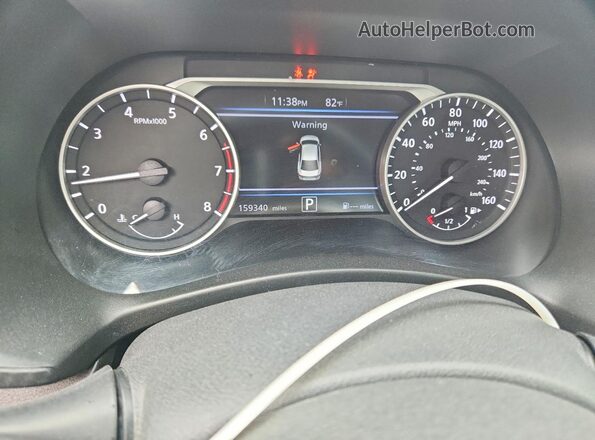 3N1AB8CV3PY248640 2023 NISSAN SENTRA Black Widok zestawu wskaźników