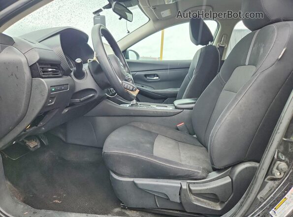 3N1AB8CV3PY248640 2023 NISSAN SENTRA Black Widok wnętrza z przodu