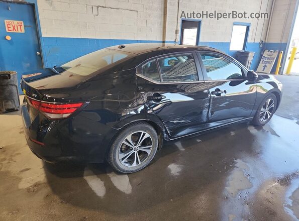 3N1AB8CV3PY250789 2023 NISSAN SENTRA Black Vista de la etiqueta del VIN