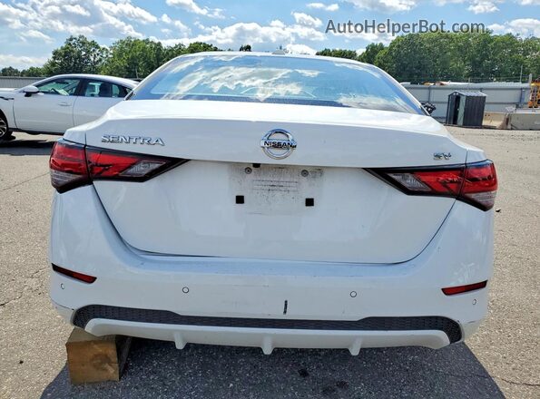 3N1AB8CV3PY252137 2023 NISSAN SENTRA Белый Вид сзади