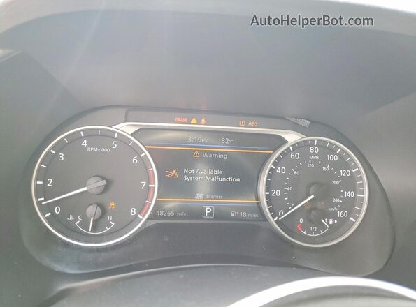 3N1AB8CV3PY252137 2023 NISSAN SENTRA Белый Вид щитка приборов