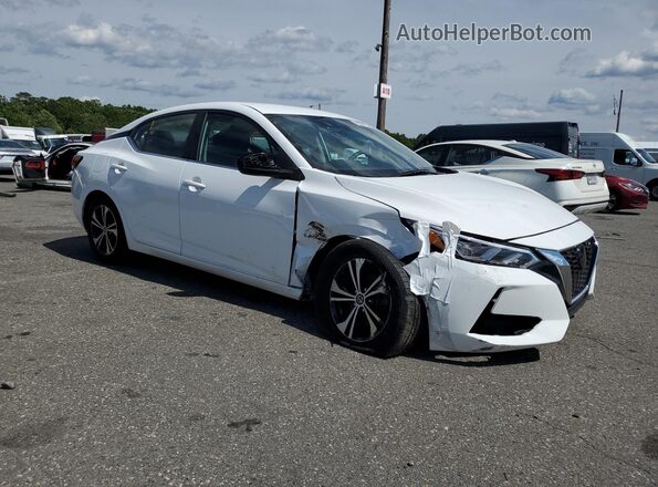 3N1AB8CV3PY252137 2023 NISSAN SENTRA Белый Панорамный вид салона 360°