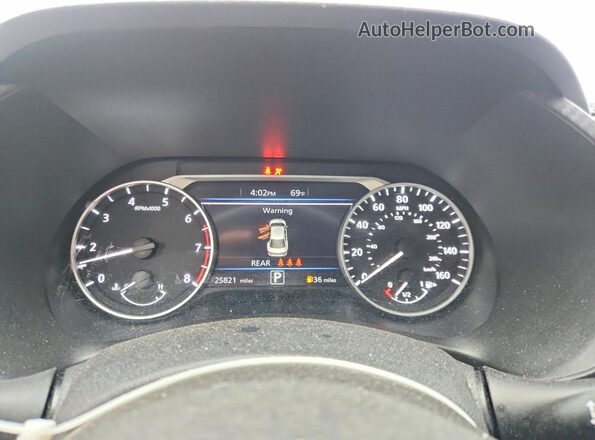 3N1AB8CV3PY265406 2023 NISSAN SENTRA Gray Widok zestawu wskaźników