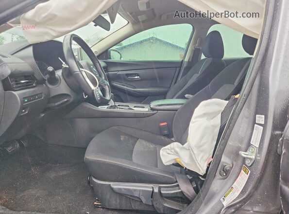 3N1AB8CV3PY265406 2023 NISSAN SENTRA Gray Widok wnętrza z przodu
