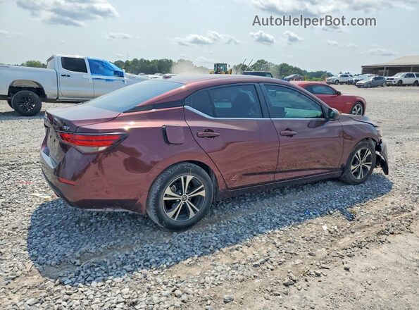 3N1AB8CV3PY272386 2023 NISSAN SENTRA Maroon Trasero derecho