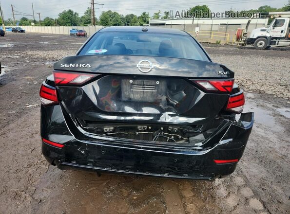 3N1AB8CV3PY280634 2023 NISSAN SENTRA Black Vista de la etiqueta del VIN