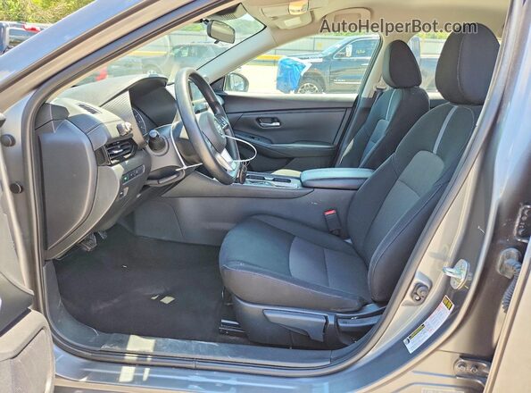 3N1AB8CV3PY310473 2023 NISSAN SENTRA Серый Вид салона спереди