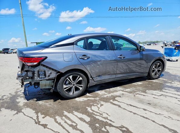 3N1AB8CV3PY310473 2023 NISSAN SENTRA Серый Задняя правая четверть