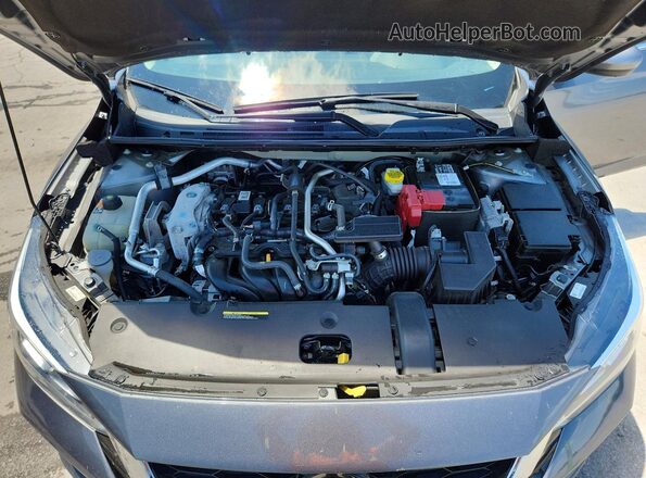 3N1AB8CV3PY310473 2023 NISSAN SENTRA Серый Вид задней части салона
