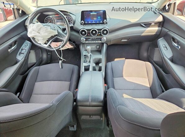 3N1AB8CV3RY205368 2024 NISSAN SENTRA Red Вид панелі приладів