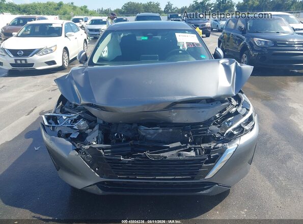 3N1AB8CV3RY216144 2024 NISSAN SENTRA Gray Widok wnętrza z tyłu