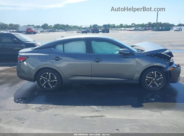 3N1AB8CV3RY216144 2024 NISSAN SENTRA Gray Widok wnętrza 360 stopni