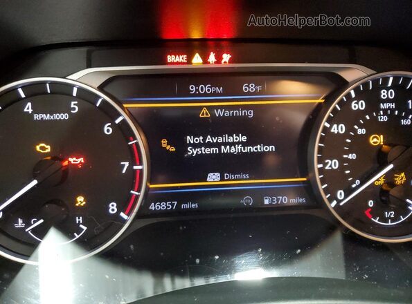 3N1AB8CV3RY217603 2024 NISSAN SENTRA Серебряный Вид щитка приборов
