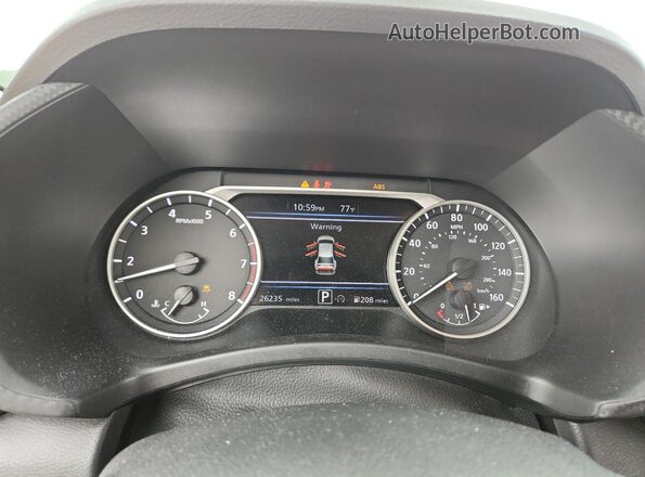 3N1AB8CV3RY231341 2024 NISSAN SENTRA Gray Սարքավորումների վահանակի տեսք