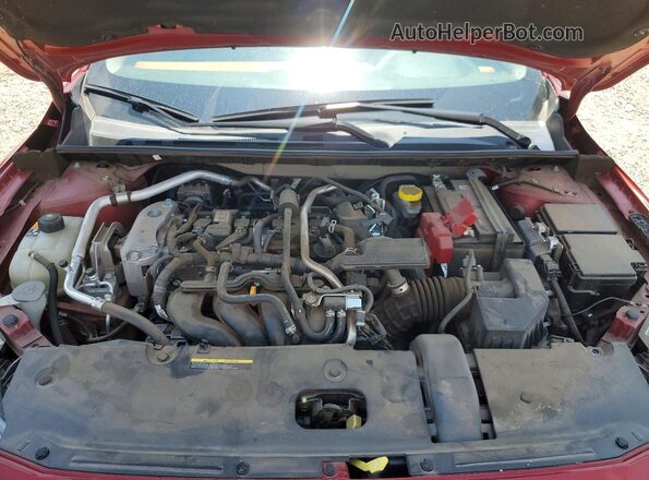 3N1AB8CV3RY232960 2024 NISSAN SENTRA Красный Вид задней части салона