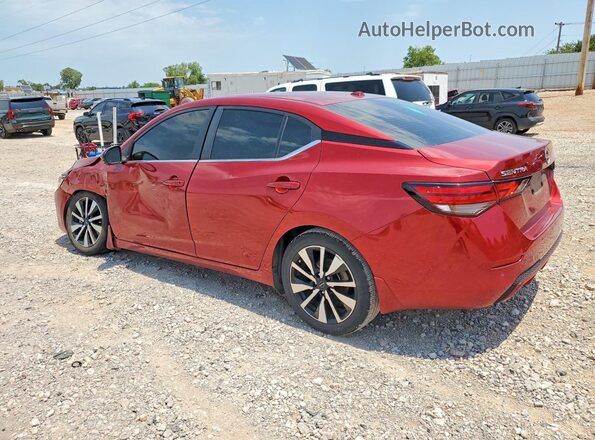 3N1AB8CV3RY232960 2024 NISSAN SENTRA Красный Задняя левая четверть