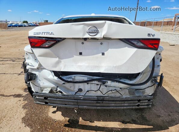 3N1AB8CV3RY237107 2024 NISSAN SENTRA White Widok z tyłu