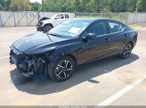 3N1AB8CV3RY292589 2024 NISSAN SENTRA Black Передня ліва чверть