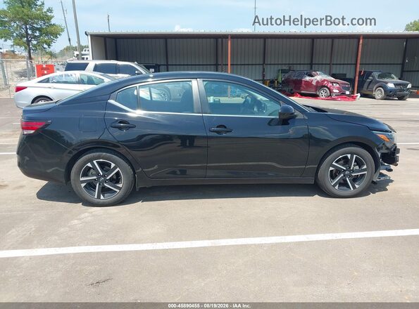 3N1AB8CV3RY292589 2024 NISSAN SENTRA Black Вид задньої частини салону