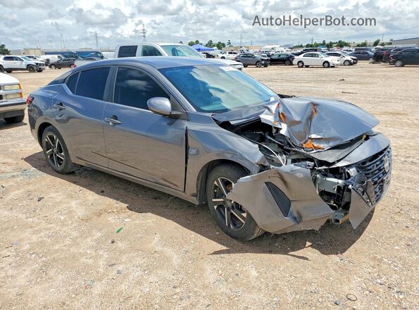 3N1AB8CV3RY305292 2024 NISSAN SENTRA Серый Передняя правая четверть