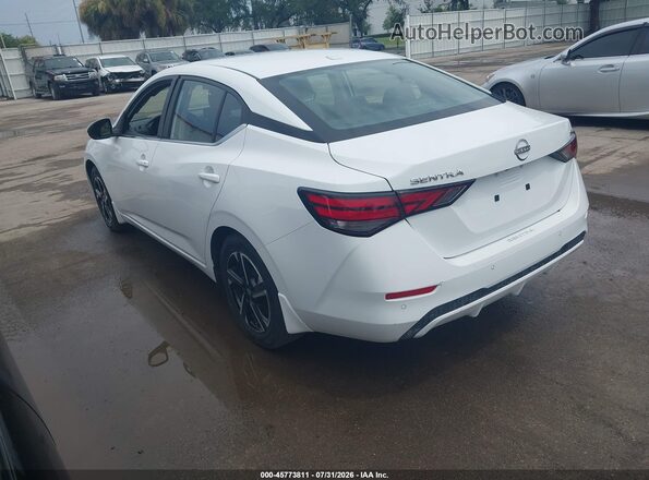 3N1AB8CV3RY312680 2024 NISSAN SENTRA Белый Задняя левая четверть