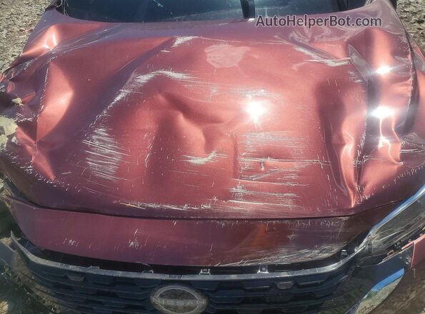 3N1AB8CV3RY345209 2024 NISSAN SENTRA Burgundy Rear interior view