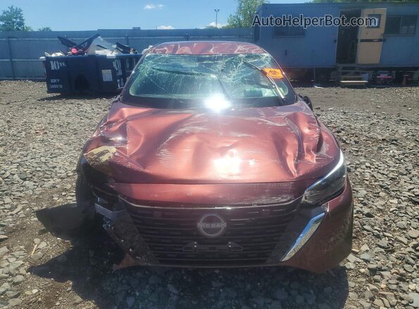 3N1AB8CV3RY345209 2024 NISSAN SENTRA Burgundy Front view
