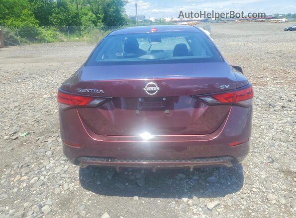 3N1AB8CV3RY345209 2024 NISSAN SENTRA Burgundy Rear view