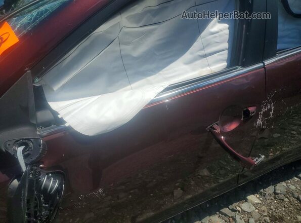 3N1AB8CV3RY345209 2024 NISSAN SENTRA Burgundy Front interior view