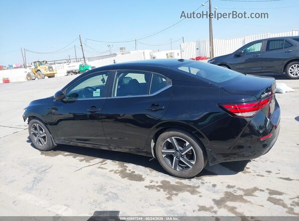 3N1AB8CV3RY353665 2024 NISSAN SENTRA Black Vista interior de 360 grados