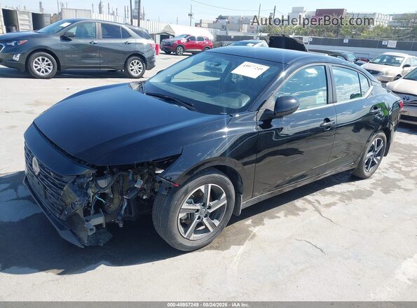 3N1AB8CV3RY353665 2024 NISSAN SENTRA Black Vista tres cuartos delantera izquierda