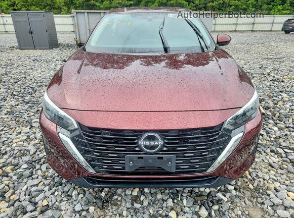 3N1AB8CV3RY364990 2024 NISSAN SENTRA Burgundy Դիմացի տեսք