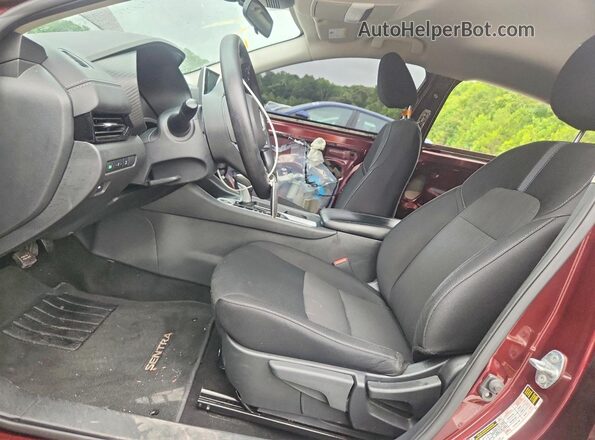 3N1AB8CV3RY364990 2024 NISSAN SENTRA Burgundy Սալոնի դիմացի տեսք