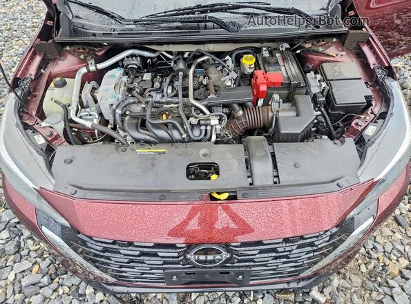 3N1AB8CV3RY364990 2024 NISSAN SENTRA Burgundy Սալոնի հետևի տեսք
