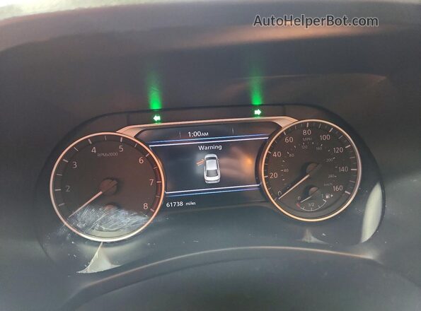 3N1AB8CV3RY371535 2024 NISSAN SENTRA White Instrument cluster view