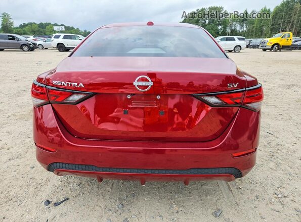 3N1AB8CV3RY373995 2024 NISSAN SENTRA Red Вид ззаду