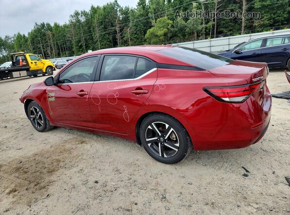 3N1AB8CV3RY373995 2024 NISSAN SENTRA Red Задня ліва чверть