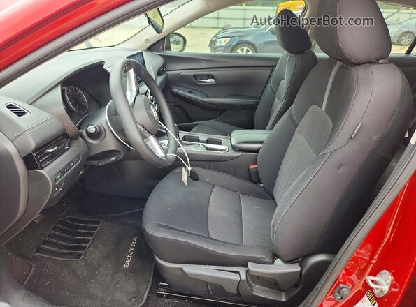 3N1AB8CV3RY373995 2024 NISSAN SENTRA Red Вид салону спереду