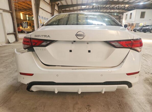 3N1AB8CV3SY254687 2025 NISSAN SENTRA White Вид ззаду