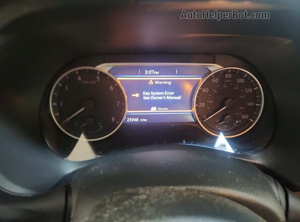 3N1AB8CV3SY254687 2025 NISSAN SENTRA White Вид щитка приладів