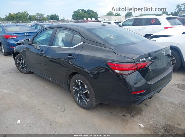 3N1AB8CV3SY261235 2025 NISSAN SENTRA Black Հետևի ձախ