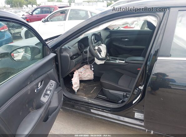 3N1AB8CV3SY261235 2025 NISSAN SENTRA Black Սալոնի դիմացի տեսք