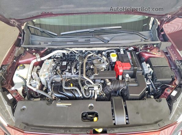 3N1AB8CV3SY270940 2025 NISSAN SENTRA Burgundy უკანა სალონის ხედი