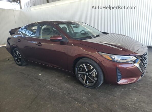 3N1AB8CV3SY270940 2025 NISSAN SENTRA Burgundy 