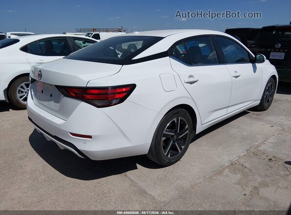 3N1AB8CV3SY278844 2025 NISSAN SENTRA Белый Задняя правая четверть