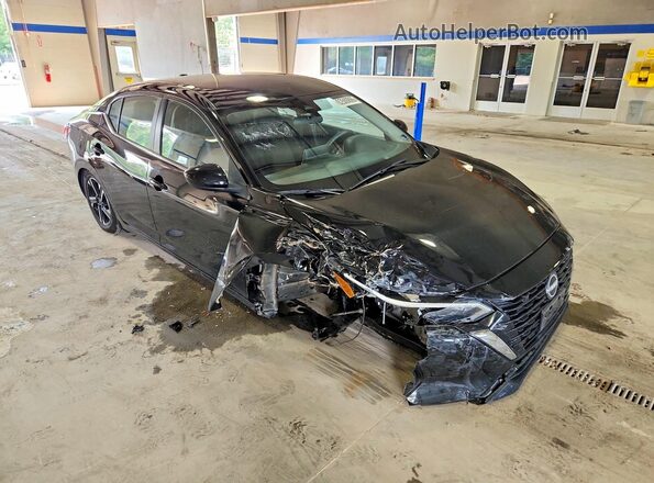 3N1AB8CV3SY285678 2025 NISSAN SENTRA Black Przód prawy